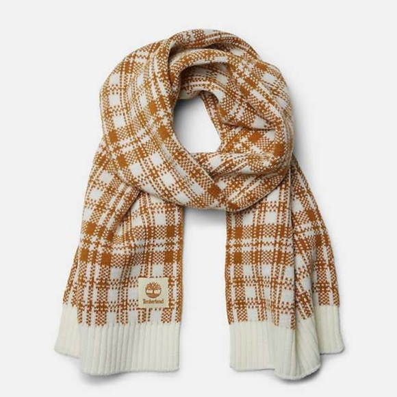 NWT Timberland Buffalo Plaid Scarf - Picture 1 of 8